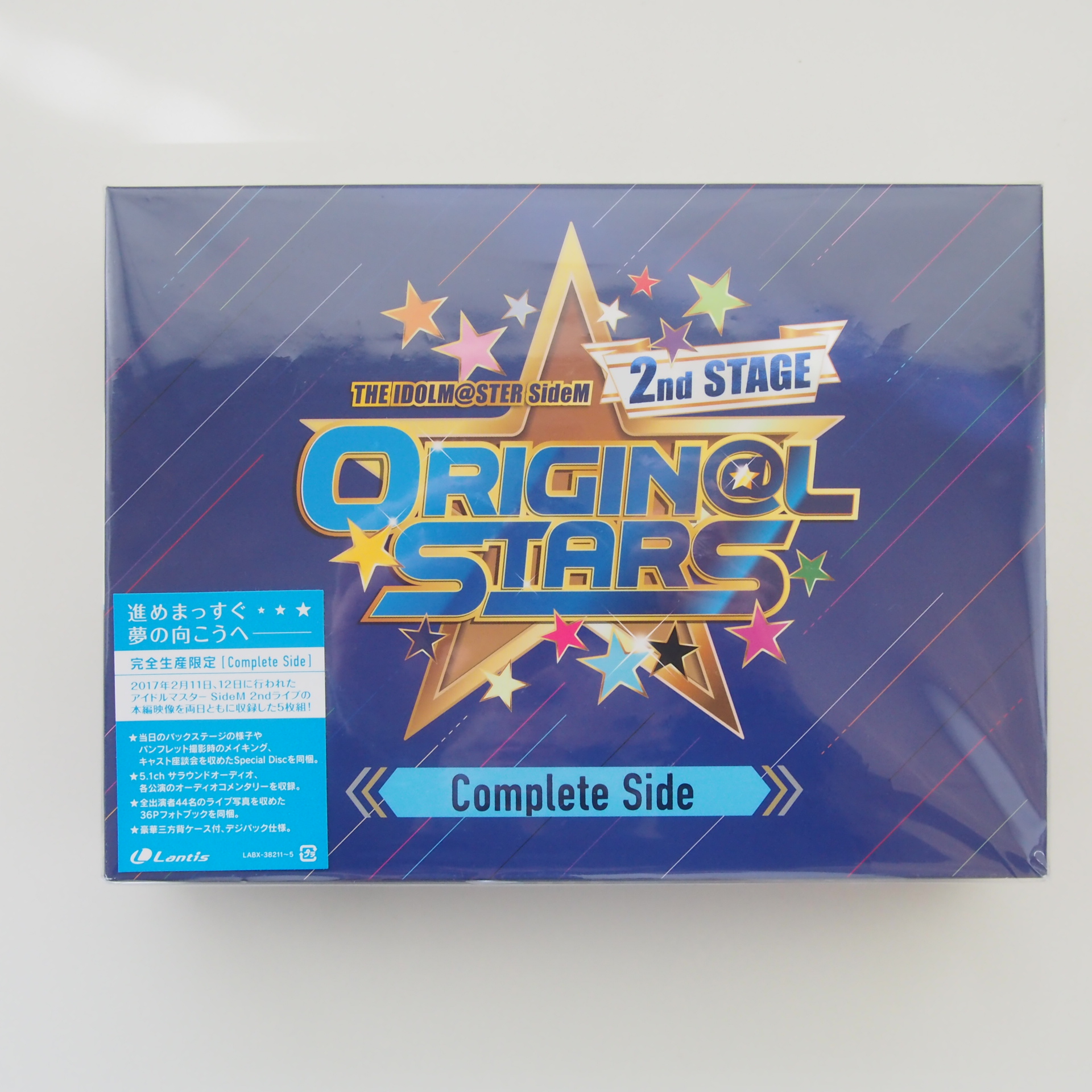 THE IDOLM@STER SideM 2nd STAGE ~ORIGIN@L STARS~ Live Blu-ray (Complete Side)
