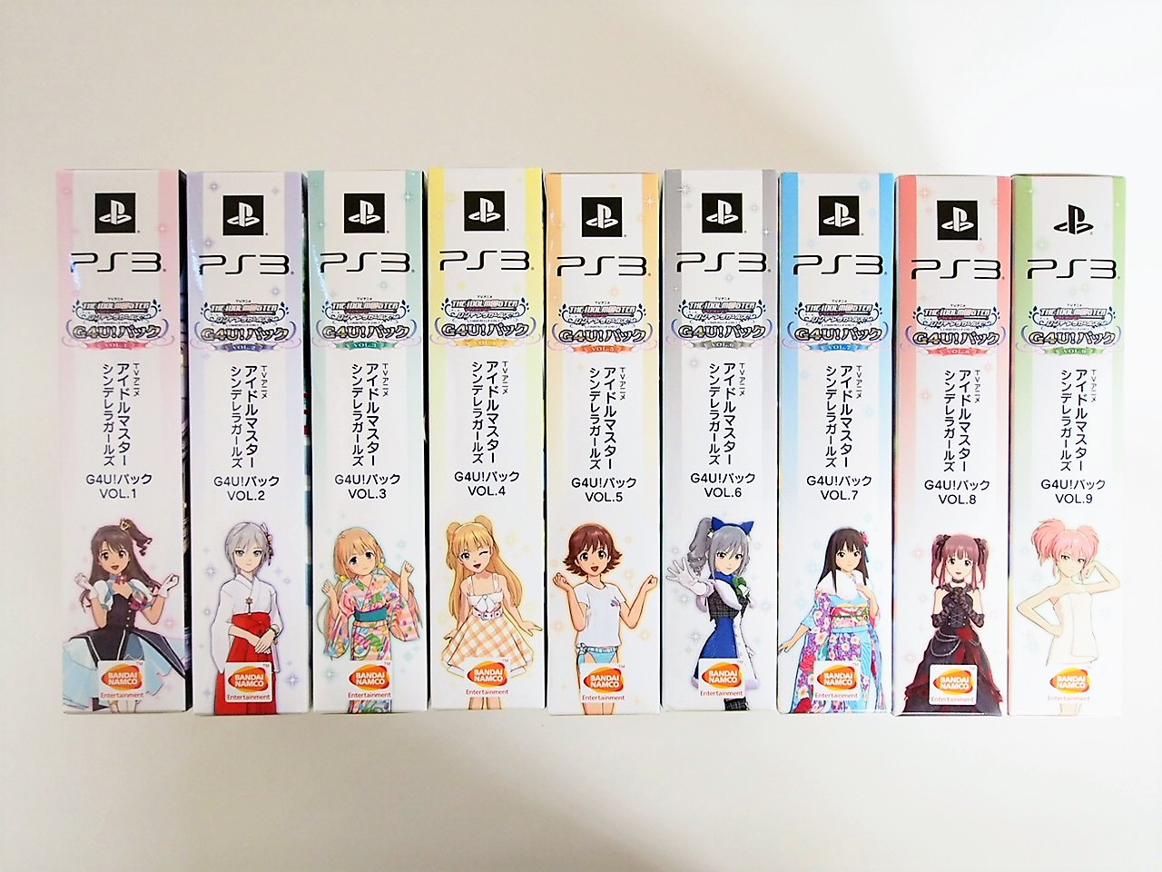 アイドルマスター シンデレラガールズ G4Uパック 全巻　全9巻