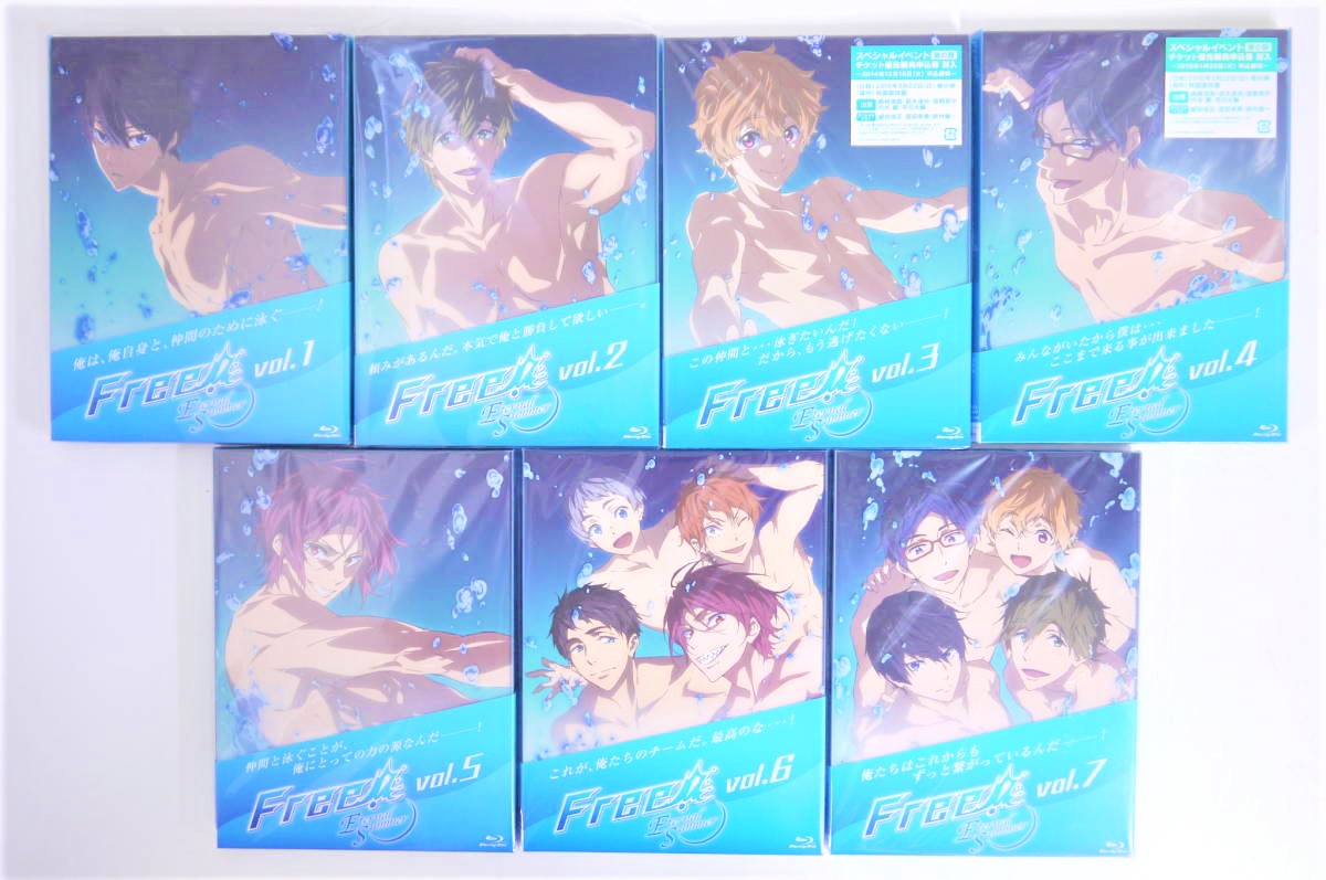 Free! 1期2期3期劇場版 DVD&ブルーレイ高価買取！ | いーすとえんど！