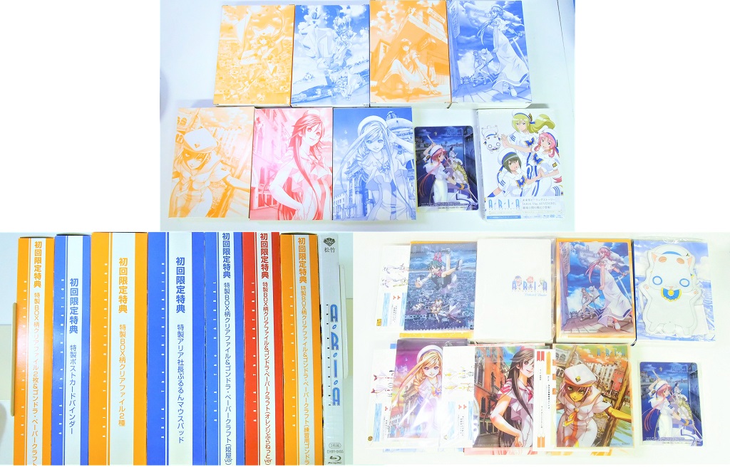 全巻セットDVD▼ARIA アリア(23枚セット)The ANIMATION 全6巻 + NATURAL 全9巻 + ORIGINATION 全7巻 + OVA ARIETTA▽レンタル落ち