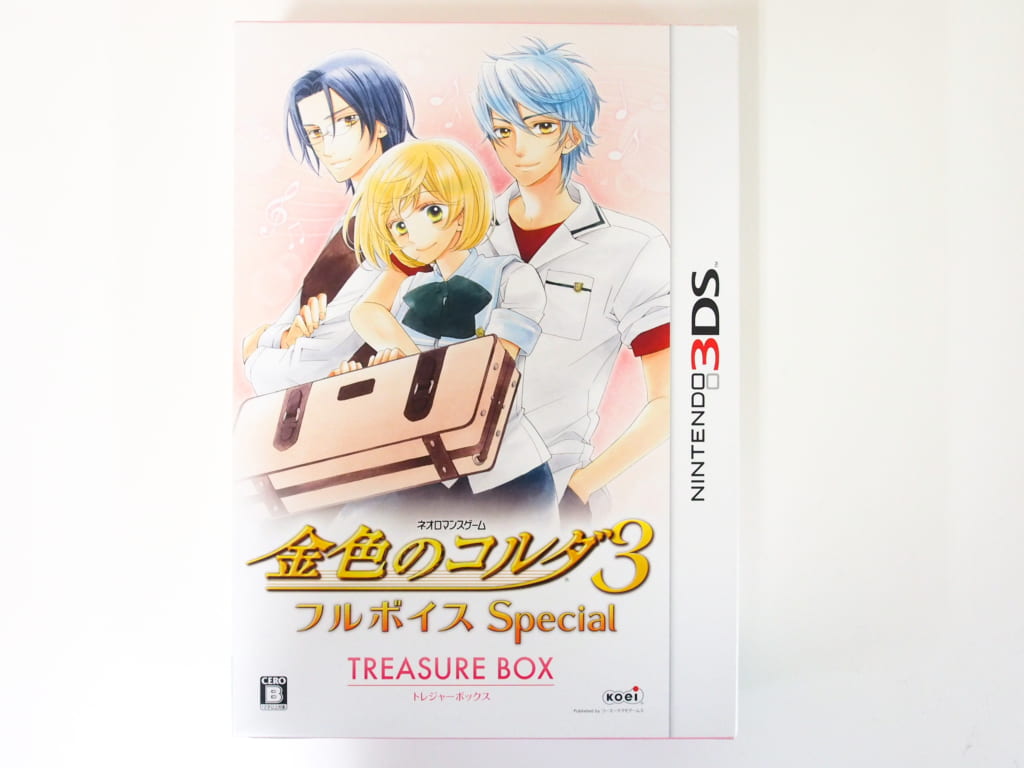 3DS 金色のコルダ3 フルボイス Special トレジャーBOX