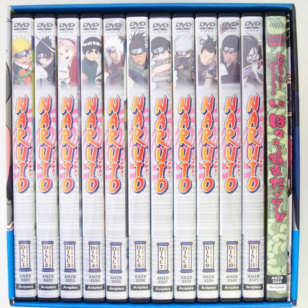 NARUTO ナルト DVD-BOX I&II&III 全巻セットで高価買取しました！ | い 