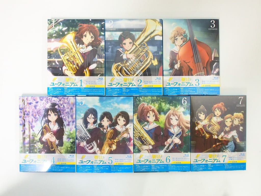 格安通販 ヤフオク! - DVD 響け ユーフォニアム 全7巻 + 2 全7巻 + 劇