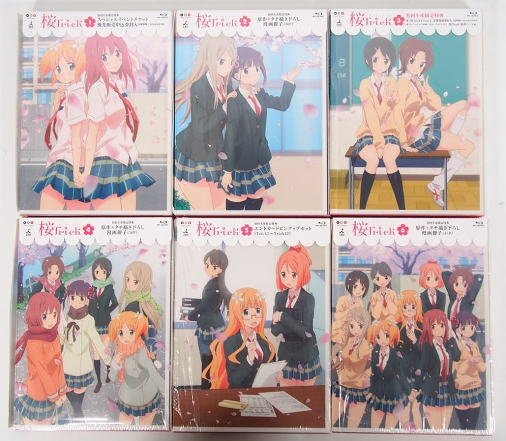 桜Trick 初回生産版 全6巻セット Blu-ray 高価買取！ | いーすとえんど！