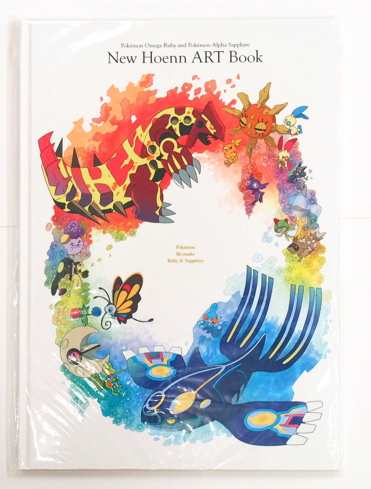 Pokemon Omega Ruby and Pokemon Alpha Sapphire New Hoenn ART Book