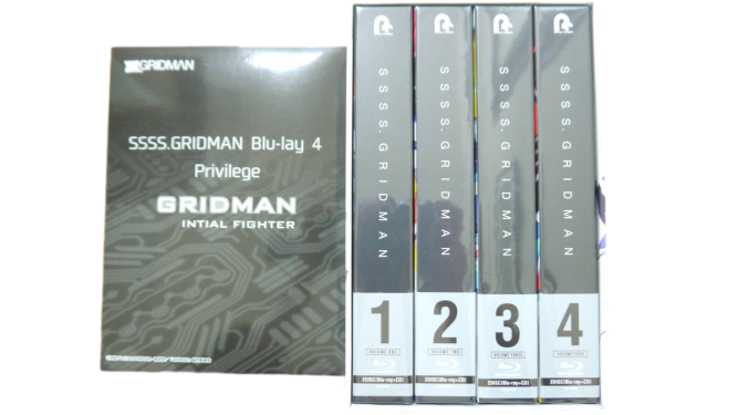 人気急上昇 SSSS.GRIDMAN Blu-ray 全巻セット 全巻購入特典収納ケース ...