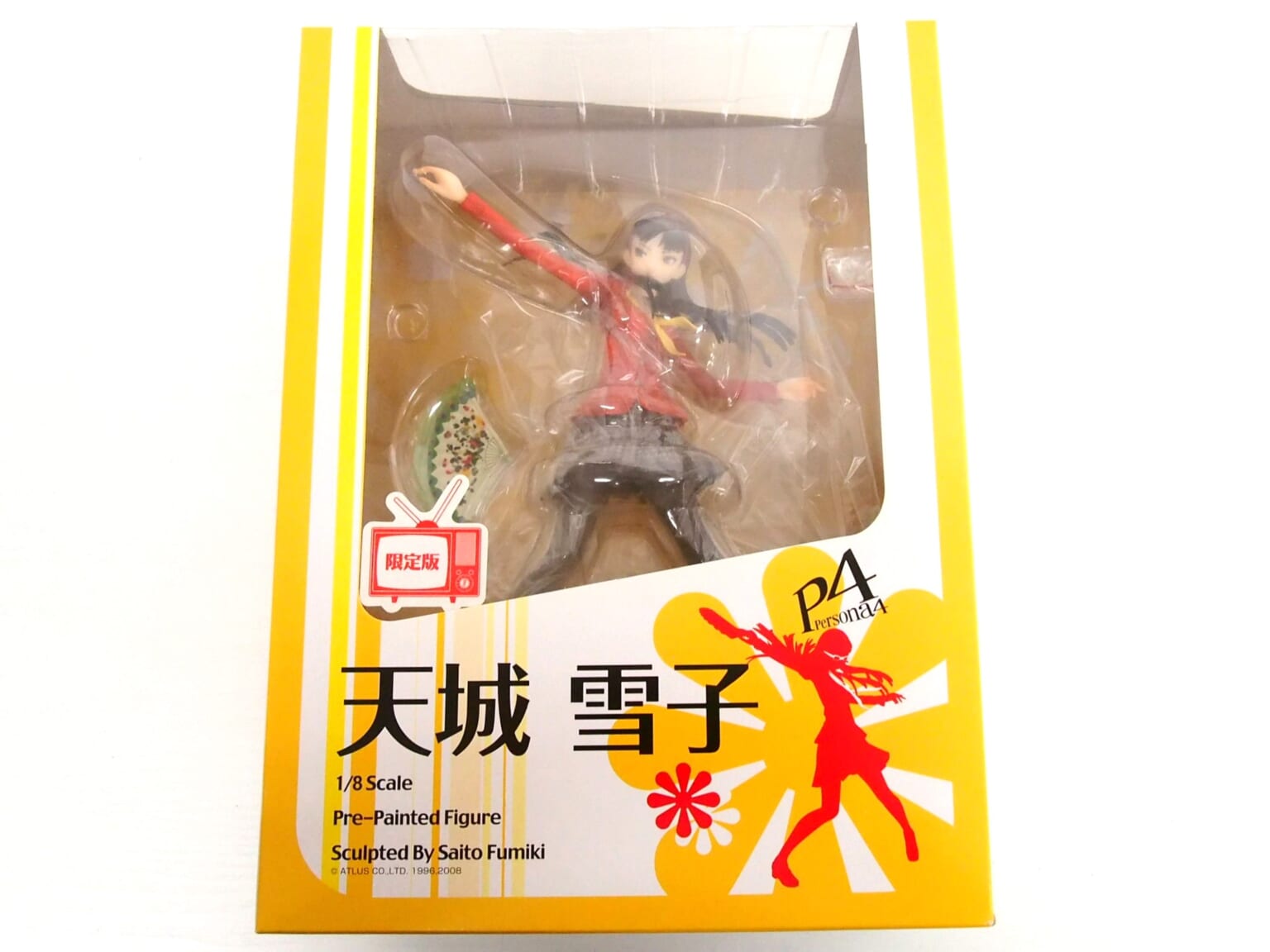 ペルソナ4 18 Pvc塗装済み完成品 フィギュア 天城雪子 限定版 孔雀の尾羽扇子ver 高価買取！ いーすとえんど！ 
