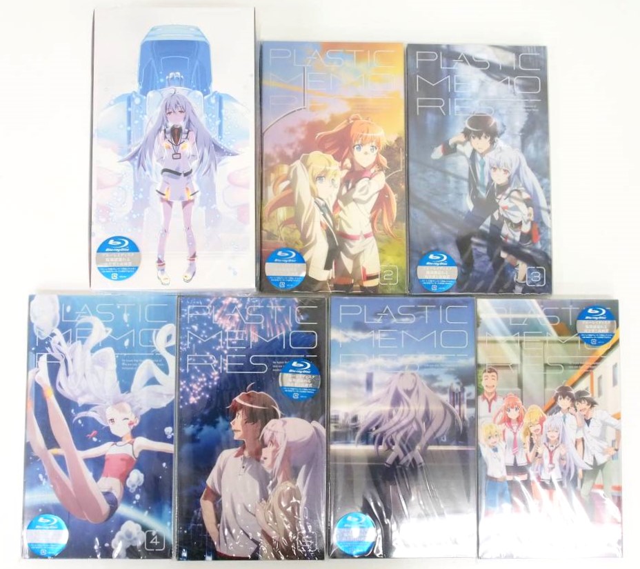 プラスティックメモリーズ 全巻 1-5巻 blu-ray 6-7巻 DVD 箱付