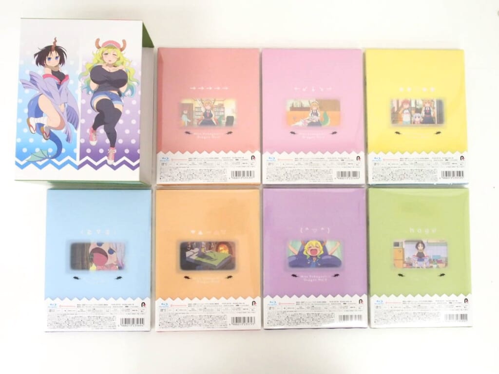 ⭕即購入歓迎BD/DVD 小林さんちのメイドラゴン 7巻  京アニショップ限定 複製ミニ色紙