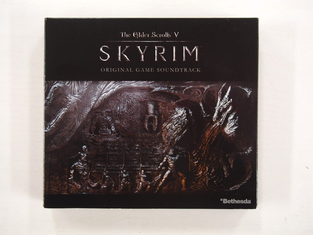 SKYRIM Original Game Soundtrack サイン入り 輸入盤 高価買取！の表紙