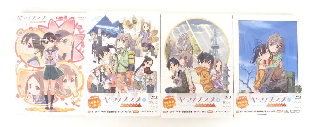 Blu-ray 4巻セット『ヤマノススメ サードシーズン』第1-3巻