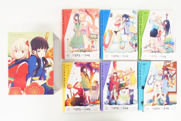 全6巻セット『リコリス・リコイル』Blu-ray 完全生産限定版 いみぎむる描き下ろし全巻収納BOX 高価買取！