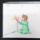 カードキャプターさくら セル画 木之本桜 ケルベロス 横向き
