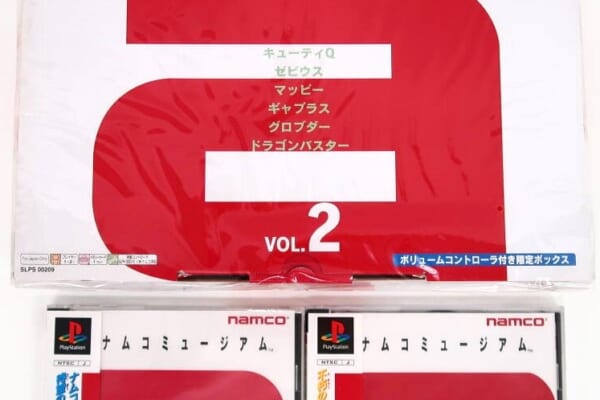 3点セット ナムコミュージアム Vol.1-3 コントローラー付き限定ボックス PS 高価買取！