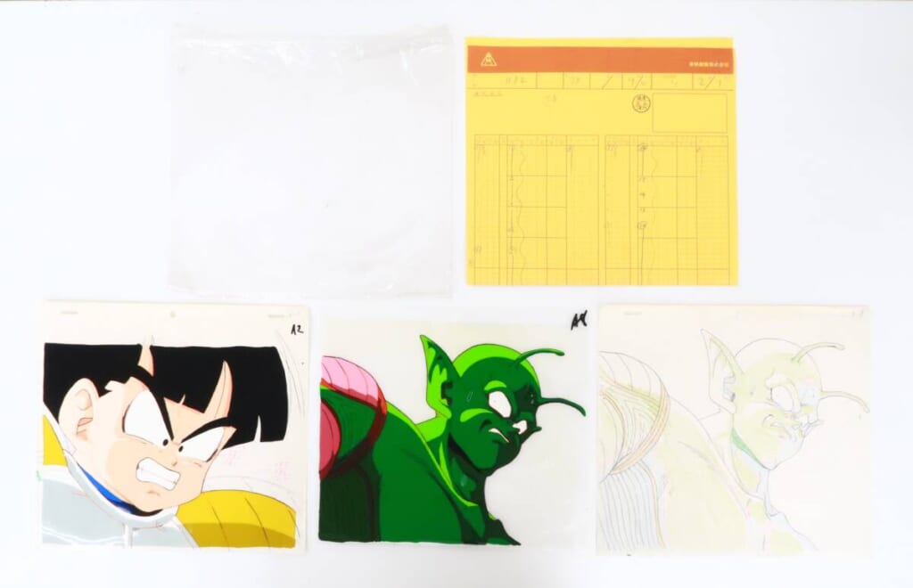 ドラゴンボールZ セル画 4枚 買取いたしました！ | いーすとえんど！