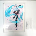 森美術館10周年記念展 miku cafe 初音ミク GICLEE