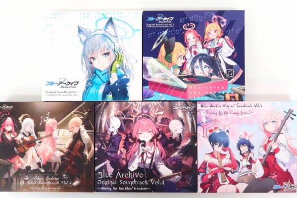 Blue Archive Original Soundtrack Vol.1-5 高価買取！