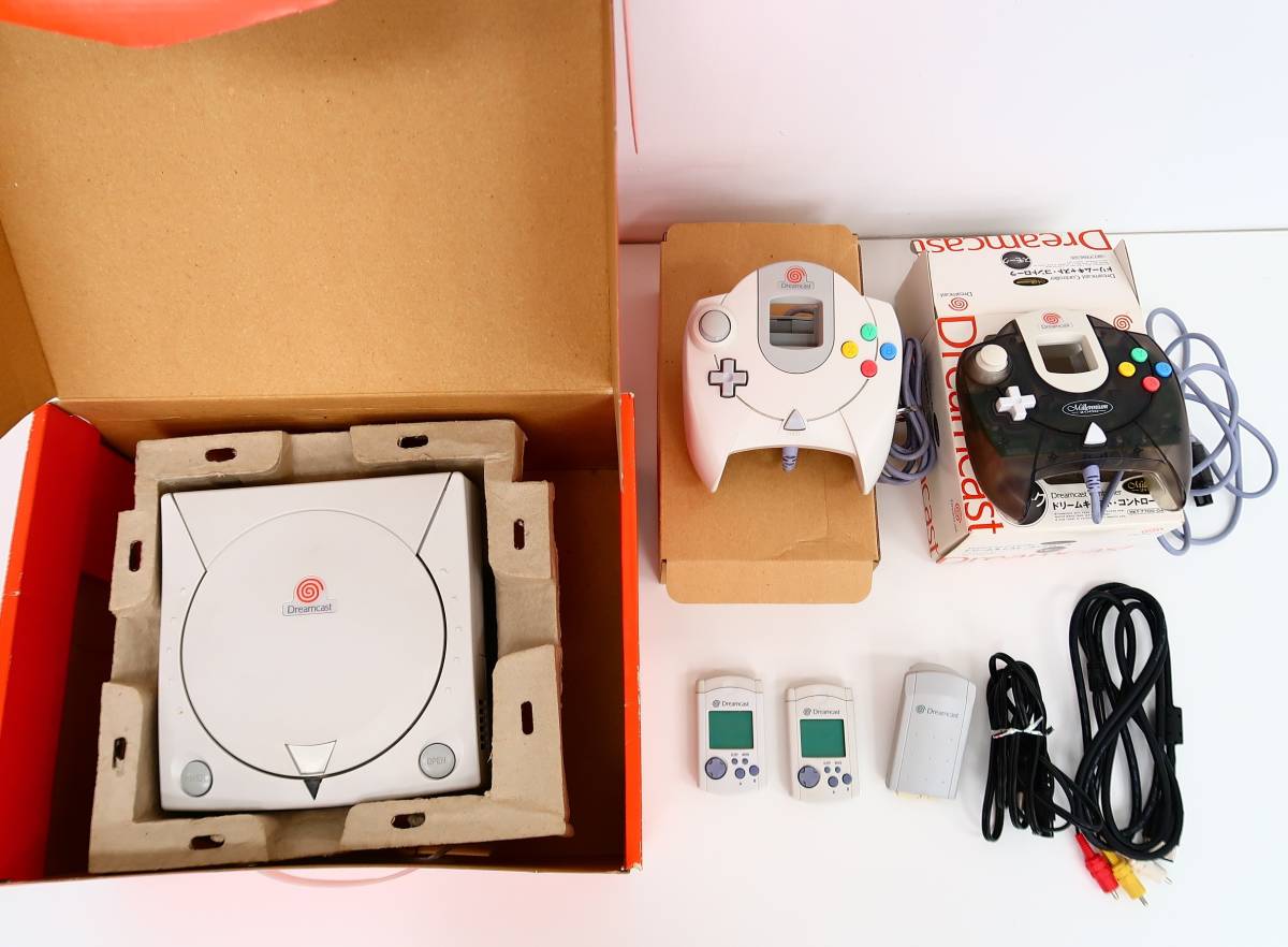 動作品！ドリームキャスト アーケードスティック HKT-7300 DC アケコン 