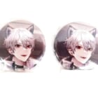 2個セット DMMスクラッチ 第三弾 葛葉(等身) 缶バッジ E-2賞