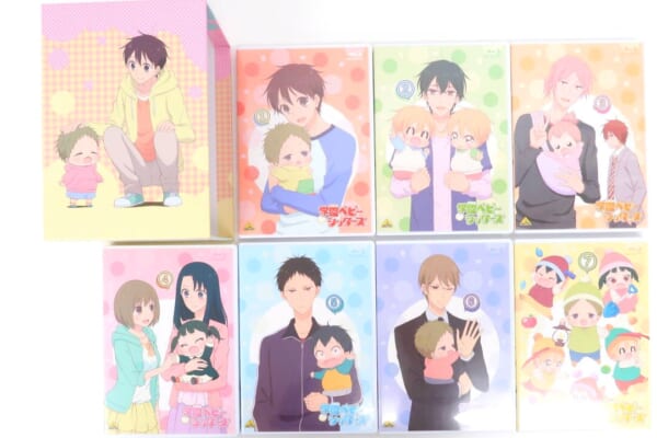Blu-ray 全7巻セット 学園ベビーシッターズ 特装限定版 アニメイト全巻収納BOX付き 高価買取！