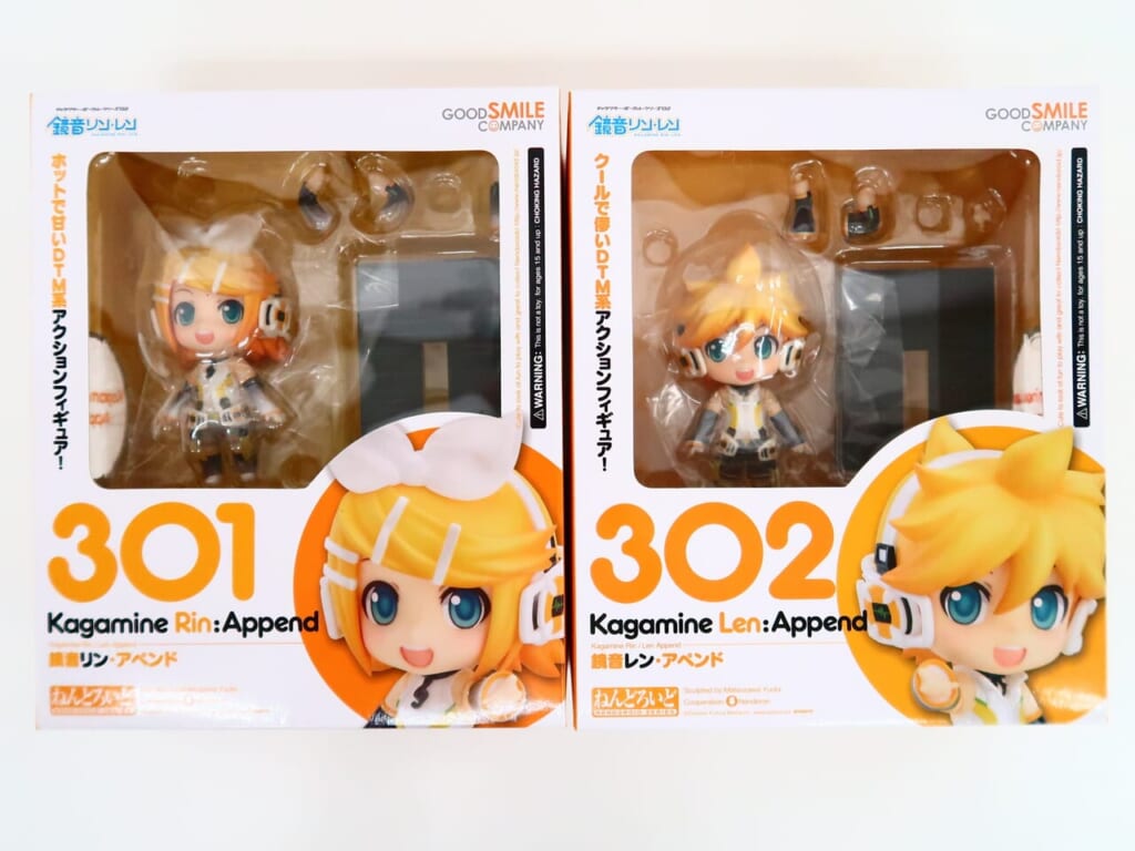 鏡音リン・レン アペンドねんどろいどセット 高価買取！の表紙