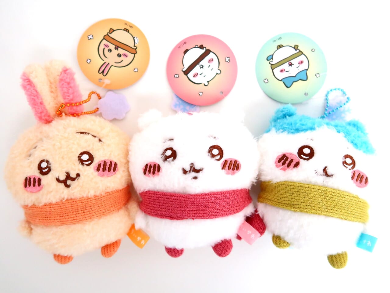 ちいかわ ぬくぬくの装いマスコット 3体セット 高価買取！の表紙