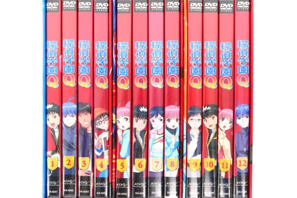 探偵学園Q DVD 全12巻セット（収納BOX・全巻ポストカード付き）高価買取！