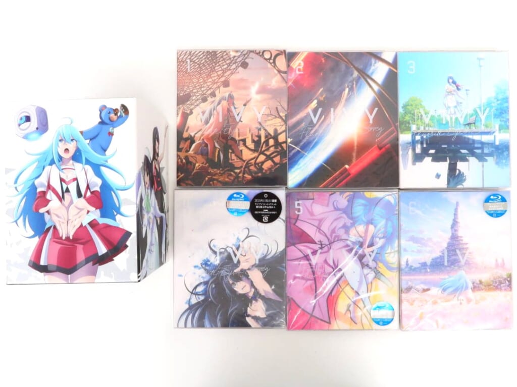 『Vivy -Fluorite Eye’s Song-』Blu-ray全6巻セットをお買取しました！｜美麗BOX付き完全生産限定版の表紙