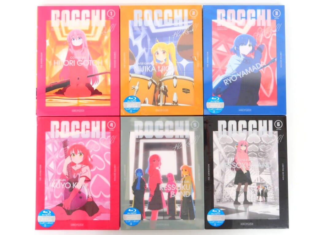 ぼっち・ざ・ろっく！Blu-ray 全6巻セット 高価買取！の表紙