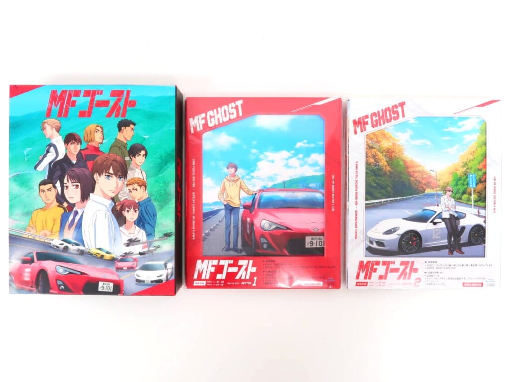 MFゴースト Blu-ray BOX 全2巻セット 高価買取！の表紙