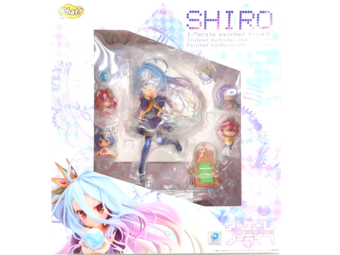 ノーゲーム・ノーライフ 白 1/7スケールフィギュア(ファット・カンパニー) 高価買取！の表紙
