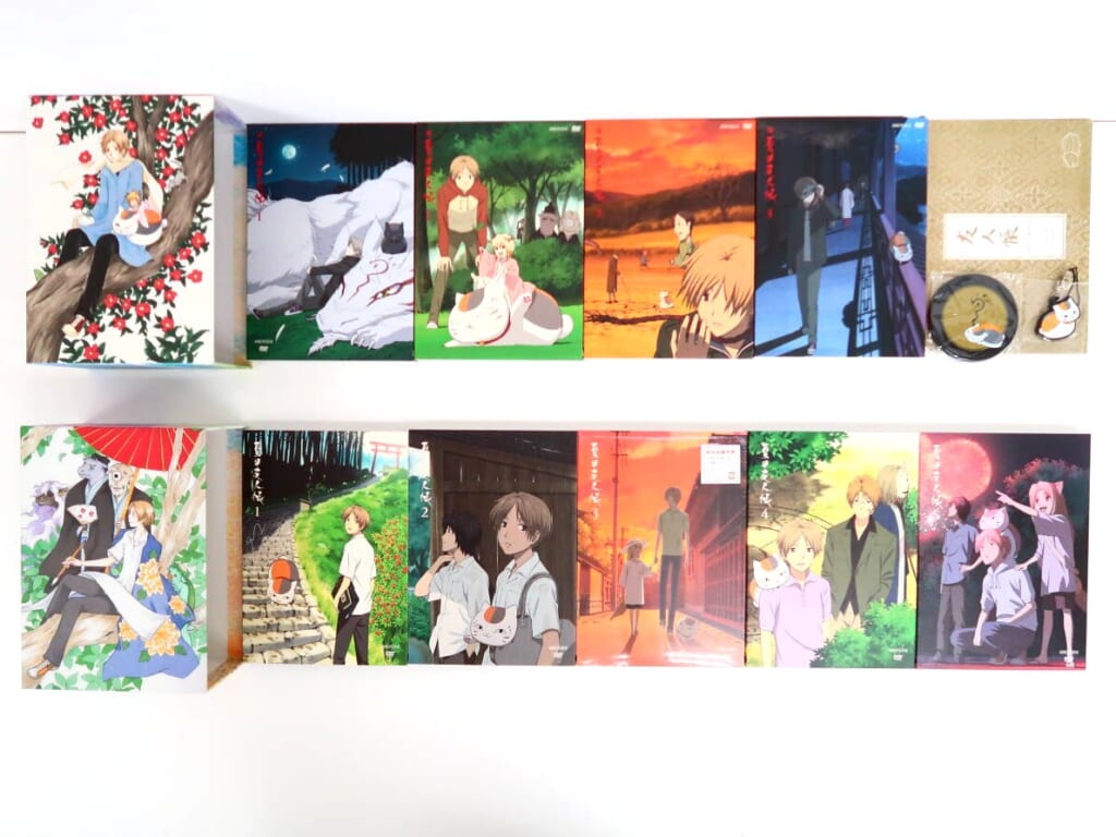 『夏目友人帳』全5巻＋続・夏目友人帳1～4巻（初回生産限定版）セットをお買取しました！｜癒しと妖たちの記憶を詰め込んだDVDコレクションの表紙