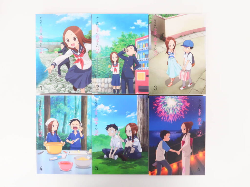 DVD全6巻セット からかい上手の高木さん2 初回生産限定版 高価買取！の表紙