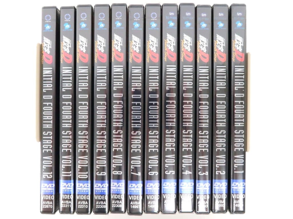 頭文字D Fourth Stage DVD 全12巻セット 高価買取！の表紙