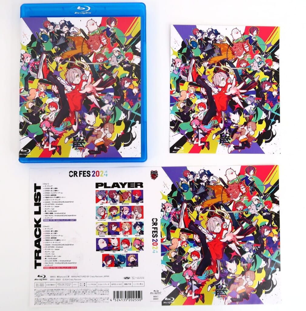 Crazy Raccoon CR FES 2024 Blu-ray 高価買取！の表紙