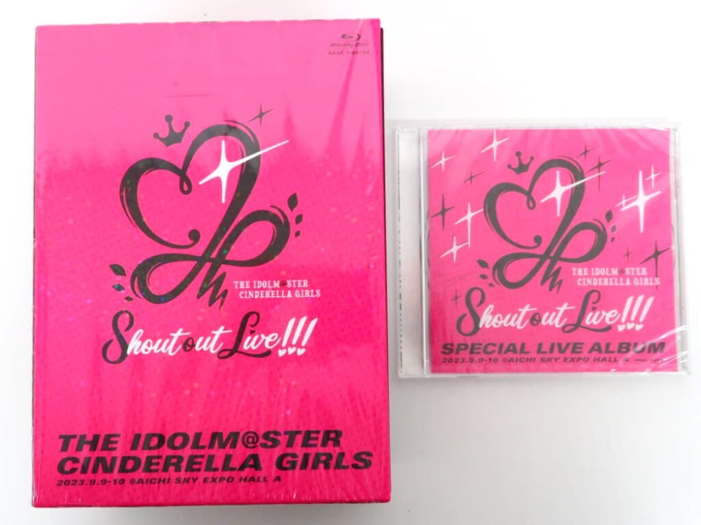 THE IDOLM@STER CINDERELLA GIRLS Shout out Live!!! Blu-ray BOXを買取しました!【限定版/特典CD付き】の表紙