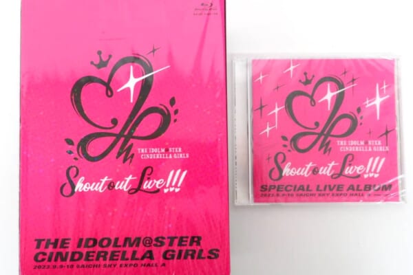 THE IDOLM＠STER CINDERELLA GIRLS Shout out Live!!! Blu-ray BOXを買取しました！【限定版／特典CD付き】