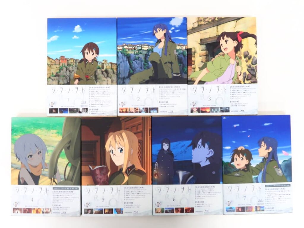 ソ・ラ・ノ・ヲ・ト Blu-ray 全7巻 完全生産限定版 高価買取!の表紙
