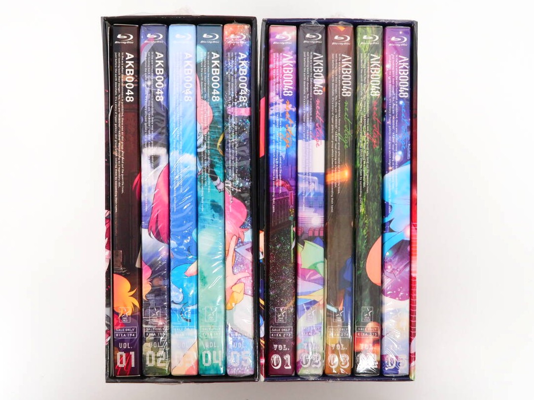 AKB0048／AKB0048 next stage Blu-ray 全10巻セットを買取しました！【高価買取】の表紙