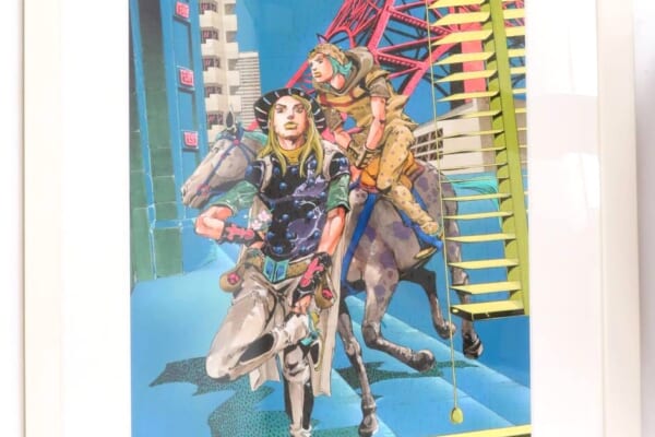 ジョジョの奇妙な冒険 額装複製原画「ジョニィ＆ジャイロ」ジョジョ展2012を買取しました！