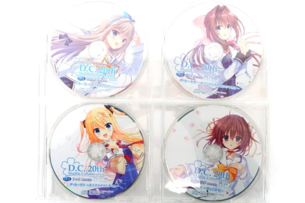 CD 4枚セット D.C.20th Shuffle Collaboration Vol.1-4 特典CD 高価買取！