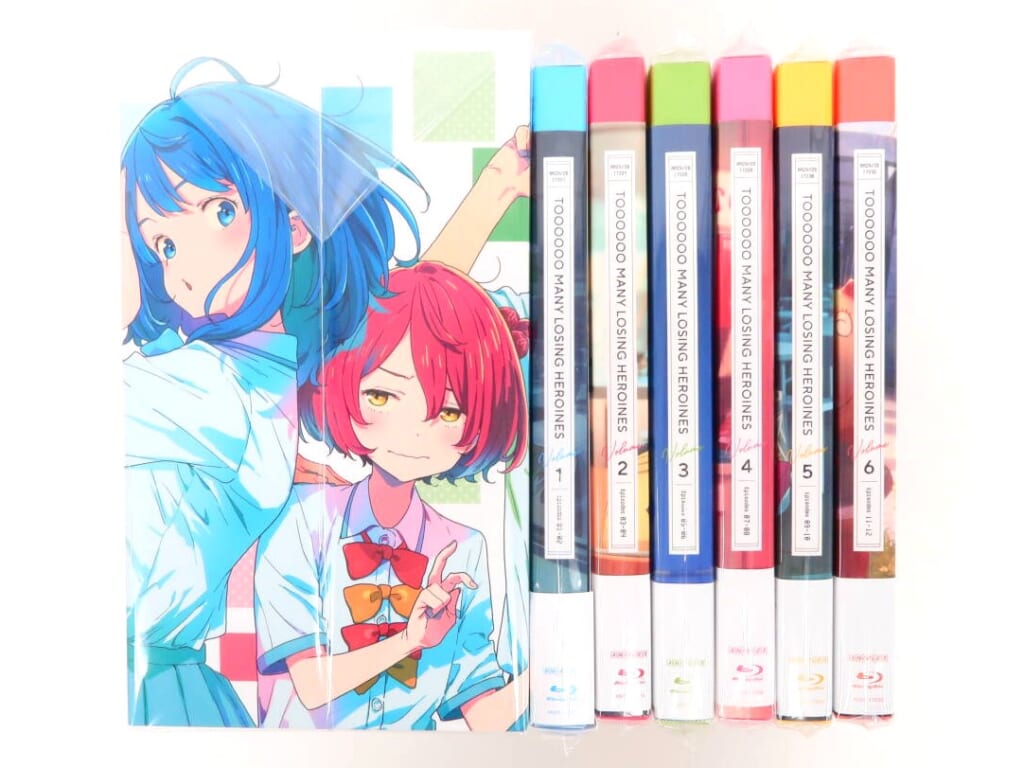 負けヒロインが多すぎる！ Blu-ray 全6巻セット 高価買取！の表紙