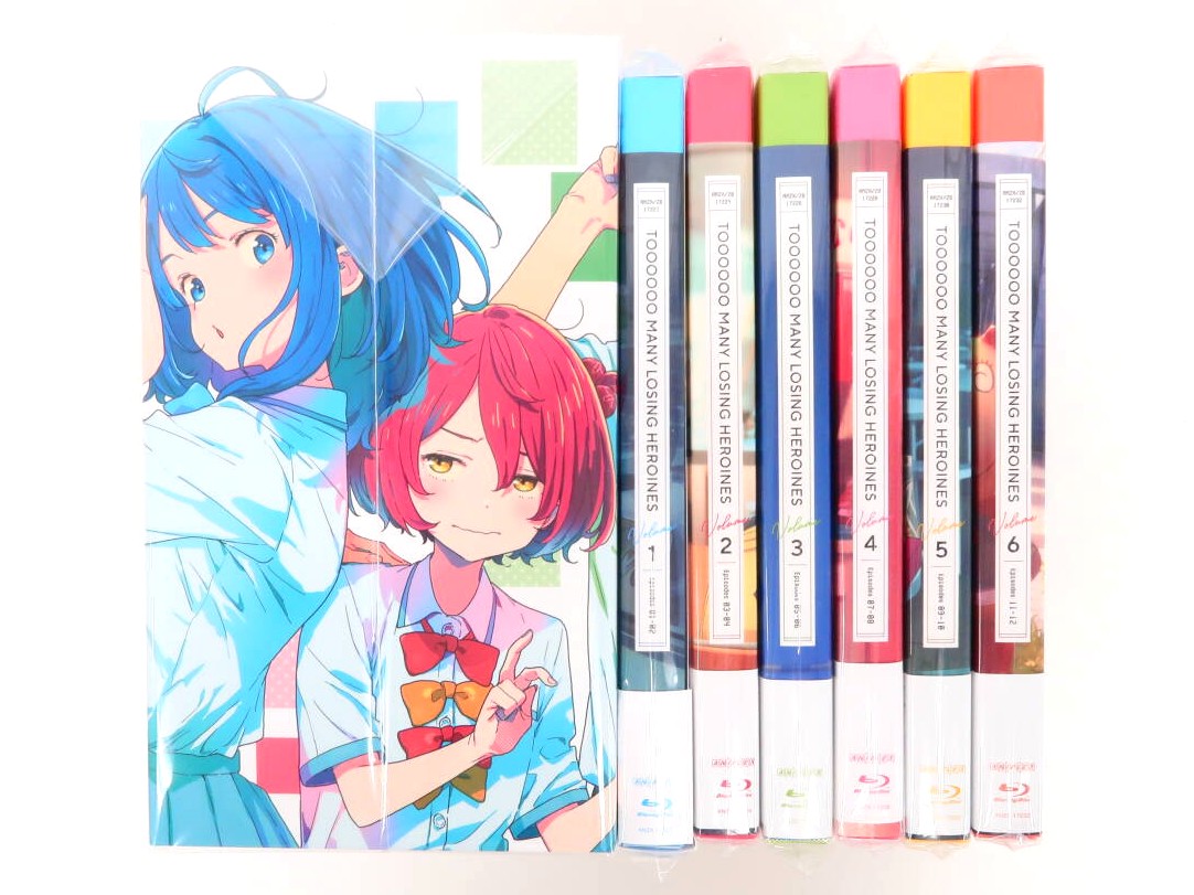 負けヒロインが多すぎる！ Blu-ray 全6巻セット 高価買取！の表紙
