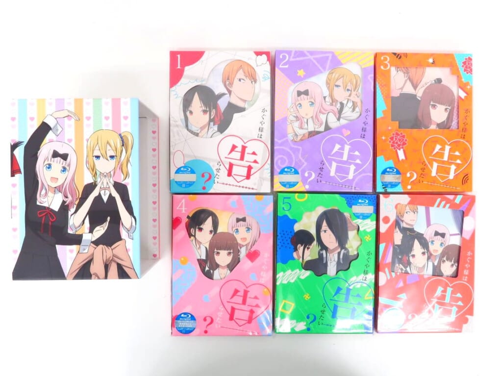 全6巻セット かぐや様は告らせたい 天才たちの恋愛頭脳戦 高価買取！の表紙