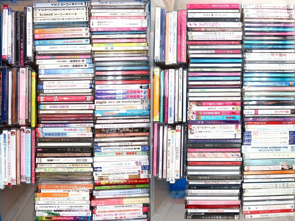 アニメCDの大量買取実績