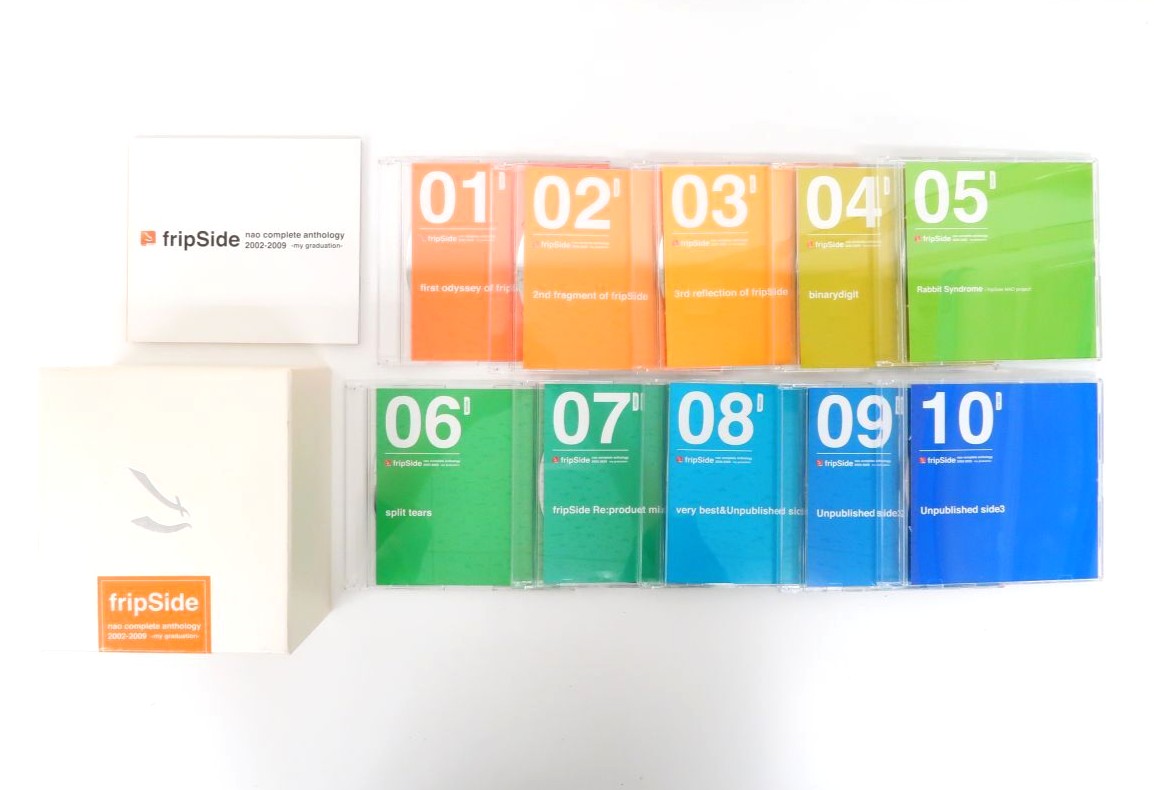 CD fripSide nao complete anthology 2002-2009 my graduation 初回生産限定盤 買取