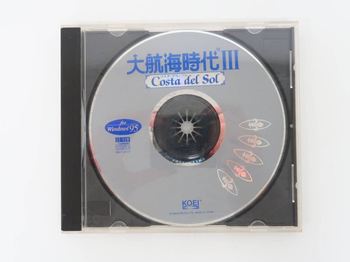 【ディスクのみ】PCゲーム 大航海時代III Costa Del Sol コーエー