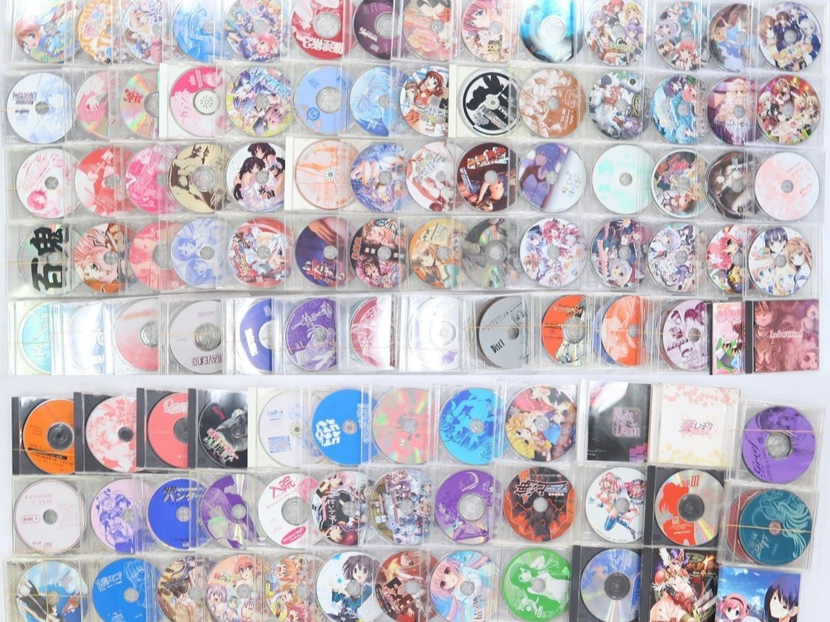 ディスクのみPCゲーム約140点の大量買取実績