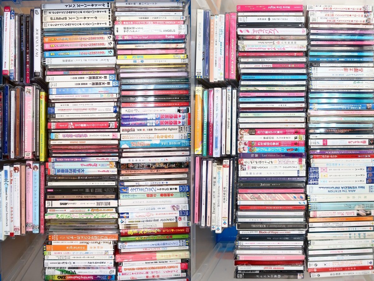 アニメ関連CD約230点の大量買取実績