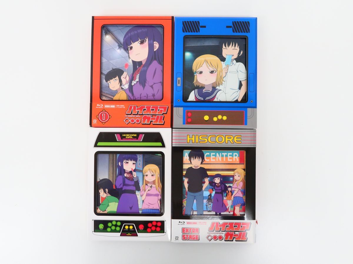 ハイスコアガール STAGE 1から3とEXTRA STAGE 初回仕様版 Blu-ray全4巻セット
